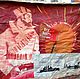 Заказать Винтаж: старинный картина  холст агитационный ссср. Старый Двор. Ярмарка Мастеров. . Картины винтажные Фото №3