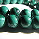 Natural malachite beads, African. Zaire, 10 mm light. Beads1. Elena (luxury-fittings). My Livemaster. Фото №6