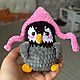 Мягкий плюшевый пингвин. Амигуруми куклы и игрушки. ЮЛАforKids. Ярмарка Мастеров.  Фото №5