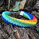 Beaded bracelet, 'rainbow' bead harness, a gift to the girl, Bead bracelet, Moscow,  Фото №1