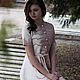 Felted dress 'Cappuccino'. Dresses. Natalia Ivanova. Online shopping on My Livemaster.  Фото №2