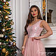 Maxi dress rose tulle. Dresses. Studio CAXAP by Tatyana Bykonya. Online shopping on My Livemaster.  Фото №2