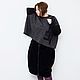 Jumper with embroidery oversize Geometry, wool, Jumpers, Ekaterinburg,  Фото №1
