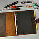 A5 diary made of genuine leather. Diaries. KullikovCraft. My Livemaster. Фото №4