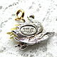 Swan pendant, Nolan Miller, USA, birds, bird, pendant, pendant. Vintage pendants. Rarities. My Livemaster. Фото №4