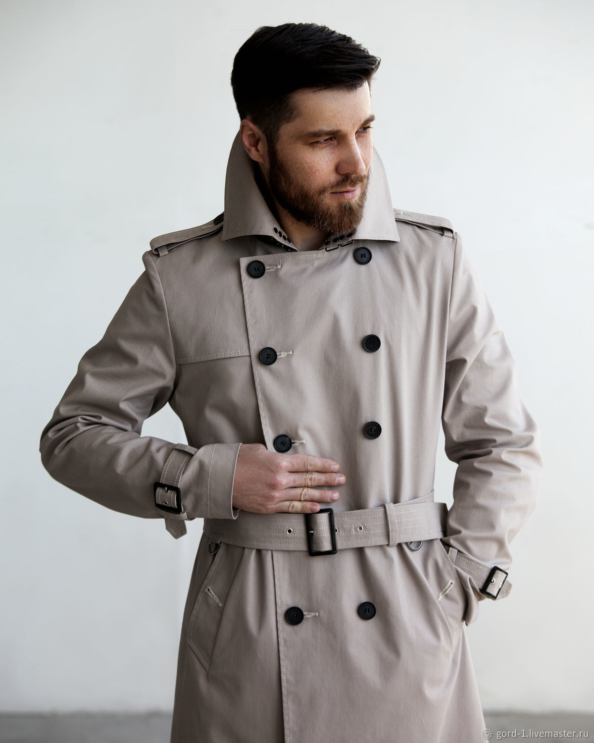 Мужской плащ Вестминстер на заказ в интернет-магазине Ярмарка Мастеров ...