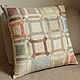 Decorative cushion made of cotton and natural linen. Quilt, Pillow, Moscow,  Фото №1