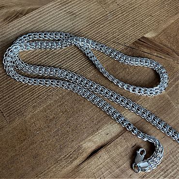 Украшения ручной работы. Ярмарка Мастеров - ручная работа Цепь «Питон». Handmade.
