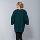 Пальто 1525E-Изумрудный. Пальто. Модельер Наталья Трунова (LISFASHION). Ярмарка Мастеров.  Фото №4