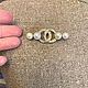 Винтаж: Брошь Chanel жемчуг Ар деко Маркировка. Броши винтажные. Екатерина кетикет. Ярмарка Мастеров.  Фото №4