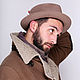 M-1  hat  modern interpretation of classic fedora. Hats1. CLOSED. Online shopping on My Livemaster.  Фото №2