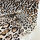 Креповый леопардовый шелк Cavalli. Ткани. Alta Moda Studio. Ярмарка Мастеров.  Фото №4