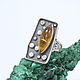 Order Ring amber silver 925 ALS0043. Sunny Silver. Livemaster. . Rings Фото №3