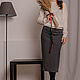 Straight Jersey skirt, Skirts, Suzdal,  Фото №1