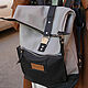Order  Traveller Gray. Mart Bags (martbags). Livemaster. . Backpacks Фото №3