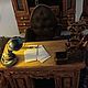 Заказать  письменный стол. Магазин кукольной миниатюры 'Кроха' (oleksa). Ярмарка Мастеров. . Мебель для кукол Фото №3
