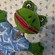la rana. Muñeca de teatro sin piernas. Puppet show. teatr.tati. Online shopping on My Livemaster.  Фото №2