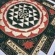 Заказать Шри Янтра / Sri Yantra (herbal green with gold) / 50х50 см. CaLendula Art | Янтры. Ярмарка Мастеров. . Янтра Фото №3