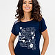 Tunic 'Tina blue', T-shirts, Ivanovo,  Фото №1