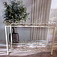 Shelf for window sill flower openwork small. Flower stand. Makarov&sons. Online shopping on My Livemaster.  Фото №2