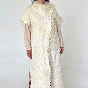 Валяное платье из коллекции "МОЁ БЕЛОГОРЬЕ"