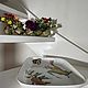 Винтаж: Жаропрочное блюдо. Royal Worcester. Англия Фарфор, позолота. Предметы интерьера винтажные. Светлана (stargoods). Ярмарка Мастеров.  Фото №5