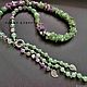 Copy of Necklace  with agate aventurine  and amethyst. Necklace. ELENA KARPOVA. My Livemaster. Фото №4