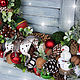 Order Christmas wreath 'Favorite holiday' 50 cm. Zuli. Livemaster. . Wreaths Фото №3
