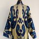 Order Uzbek cotton robe made of ikat. Boho coat, caftan. businka34. Livemaster. . Robes Фото №3