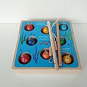 Куклы и игрушки handmade. Livemaster - original item Board Fishing Game. Handmade.