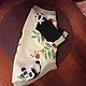 Cat clothes ' sweatshirt with fleece-Funny pandas'. Pet clothes. Happy-sphynx. My Livemaster. Фото №4
