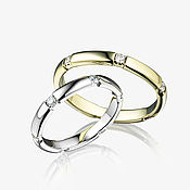 Чудесные узкие обручальные кольца с орнаментом узел celtic knot
