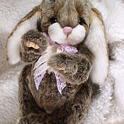 Куклы и игрушки handmade. Livemaster - original item Bunny Brother Uku plush. Handmade.