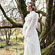 The dress is styled on the theme of 'Chiffon fantasy', Wedding dresses, Moscow,  Фото №1