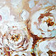 Order Texture painting with peonies 'Tenderness'. Annet Loginova. Livemaster. . Pictures Фото №3