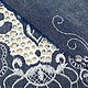 Cotton embroidered italian fabrics. Fabric. Fabrics for clothing 'Tessirina'. My Livemaster. Фото №5