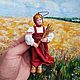 Ватная игрушка Любава. Елочные игрушки. Ватные игрушки Ольги Рыжковой. Интернет-магазин Ярмарка Мастеров.  Фото №2