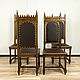 Винтаж: Cтаринные резные стулья в стиле Ренессанс. Мебель винтажная. Mydecorroom. Ярмарка Мастеров.  Фото №5