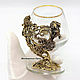 Cognac glass ' Baroque'. Wine Glasses. Мастерская Русич - Подарки для мужчин! (bestklinok52) (bestklinok52). My Livemaster. Фото №5