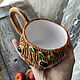  Mandrake with a smile. Mugs and cups. alisbelldoll (alisbell). Online shopping on My Livemaster.  Фото №2