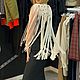 Накидка в стиле бохо /платье макраме /жакет/ платье бохо. Болеро. Macrame-ot-mari-. Ярмарка Мастеров.  Фото №5