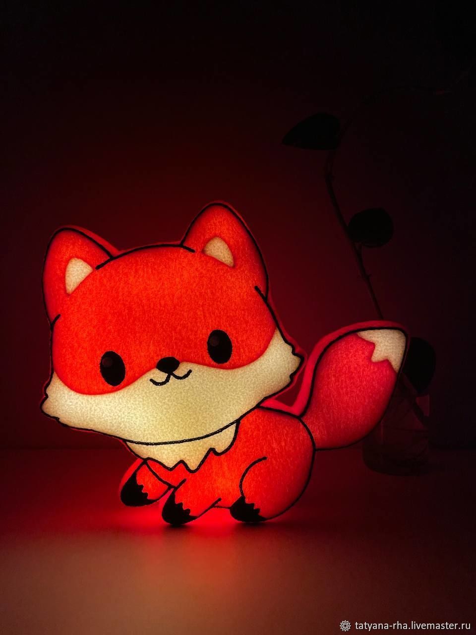 Лиса ночник в интернет-магазине Ярмарка Мастеров по цене 3000 ...