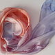 Shawls: Shibori silk. Natural silk. Shawls1. RigaBatik (rigabatik). Online shopping on My Livemaster.  Фото №2