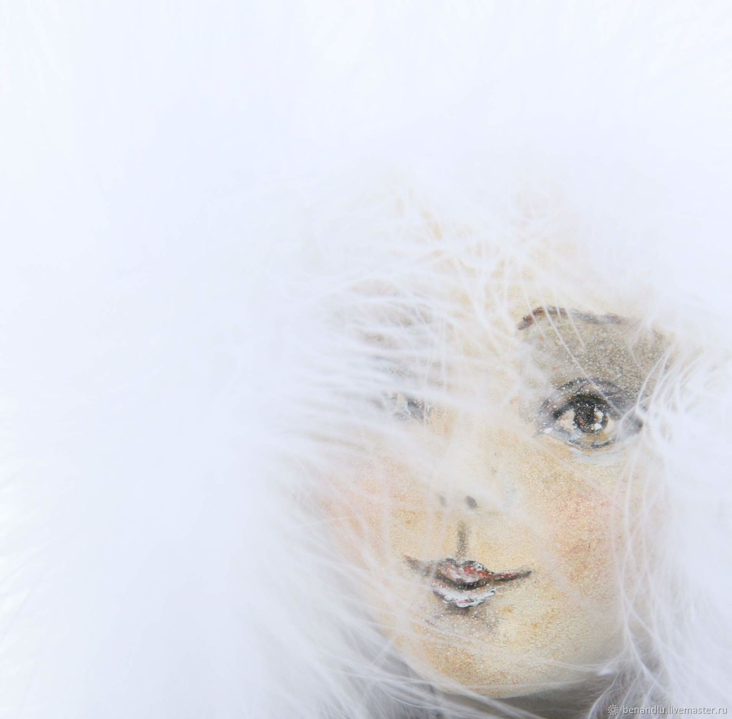 Кукла Ангел с секретом. Ангел в синем платье с золотой вышивкой, Куклы и пупсы, Санкт-Петербург,  Фото №1