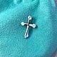 Pendant cross silver 925 with cubic Zirconia, Holland. Vintage pendants. Dutch West - Indian Company. My Livemaster. Фото №4