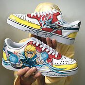 Обувь ручной работы handmade. Livemaster - original item Custom painting of Naruto sneakers. Anime custom Naruto Sneakers. Handmade.