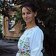 Платье-сарафан "Клубнички". Сарафаны. СЛАВный стиль от Заряны и Анны. Интернет-магазин Ярмарка Мастеров.  Фото №2