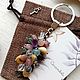 gift for birthday. Keychain amulet made of natural stones, Key chain, Bryansk,  Фото №1