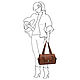 Сумка из рыжей кожи Business woman. Классическая сумка. Кожаные сумки ALSWA. Интернет-магазин Ярмарка Мастеров.  Фото №2