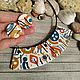 Handmade Summer Abstract necklace in a modern style. Necklace. Украшения ArtBijou. My Livemaster. Фото №4